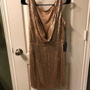 Lulu's Dresses - Rose gold Lulus dress Lulu's Dresses - Rose gold Lulus dress